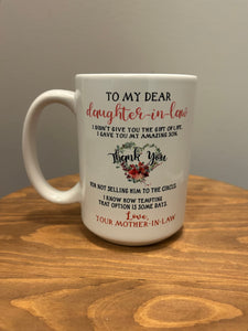 Daughter-In-Law Mug