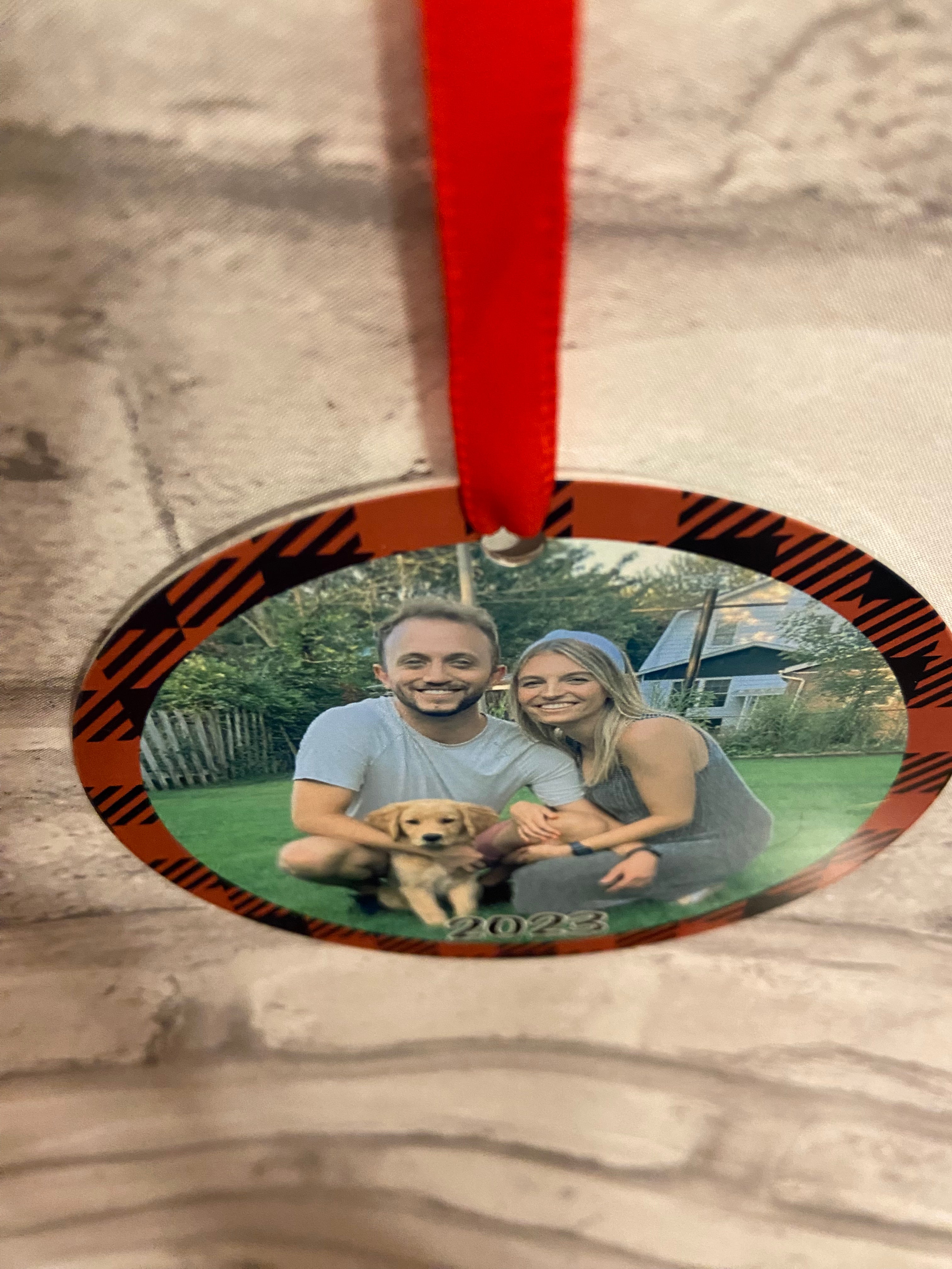 Custom Photo Ornament