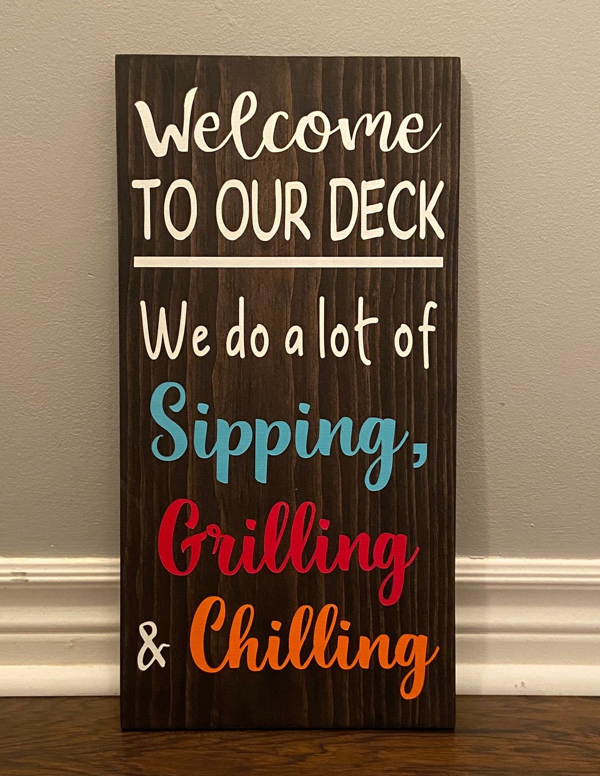 Deck Sign