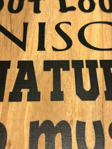 Deck Sign