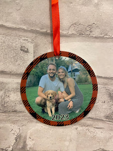 Custom Photo Ornament