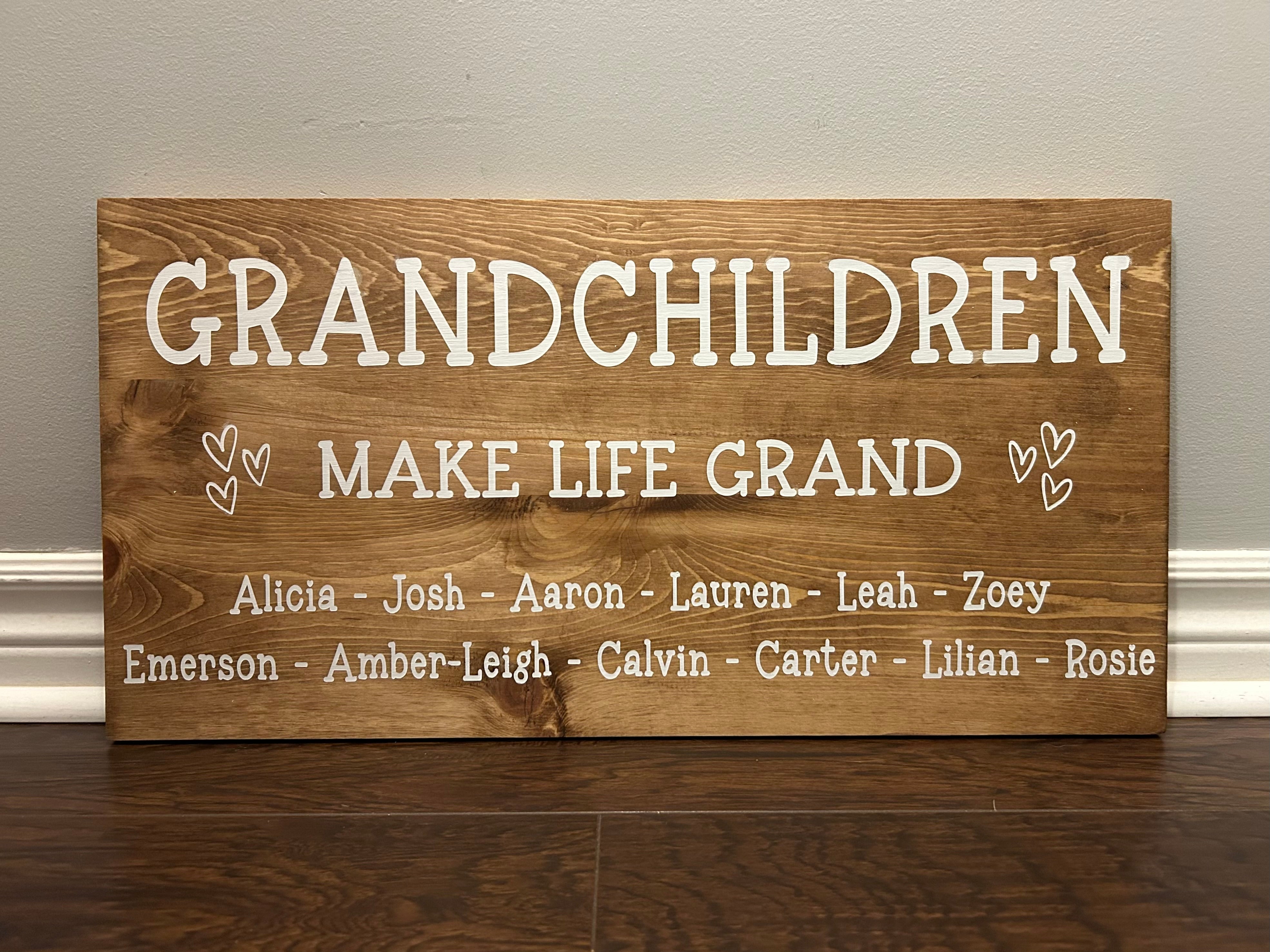 Grandchildren Sign