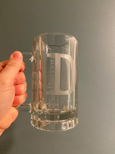 Etched Glass Stein