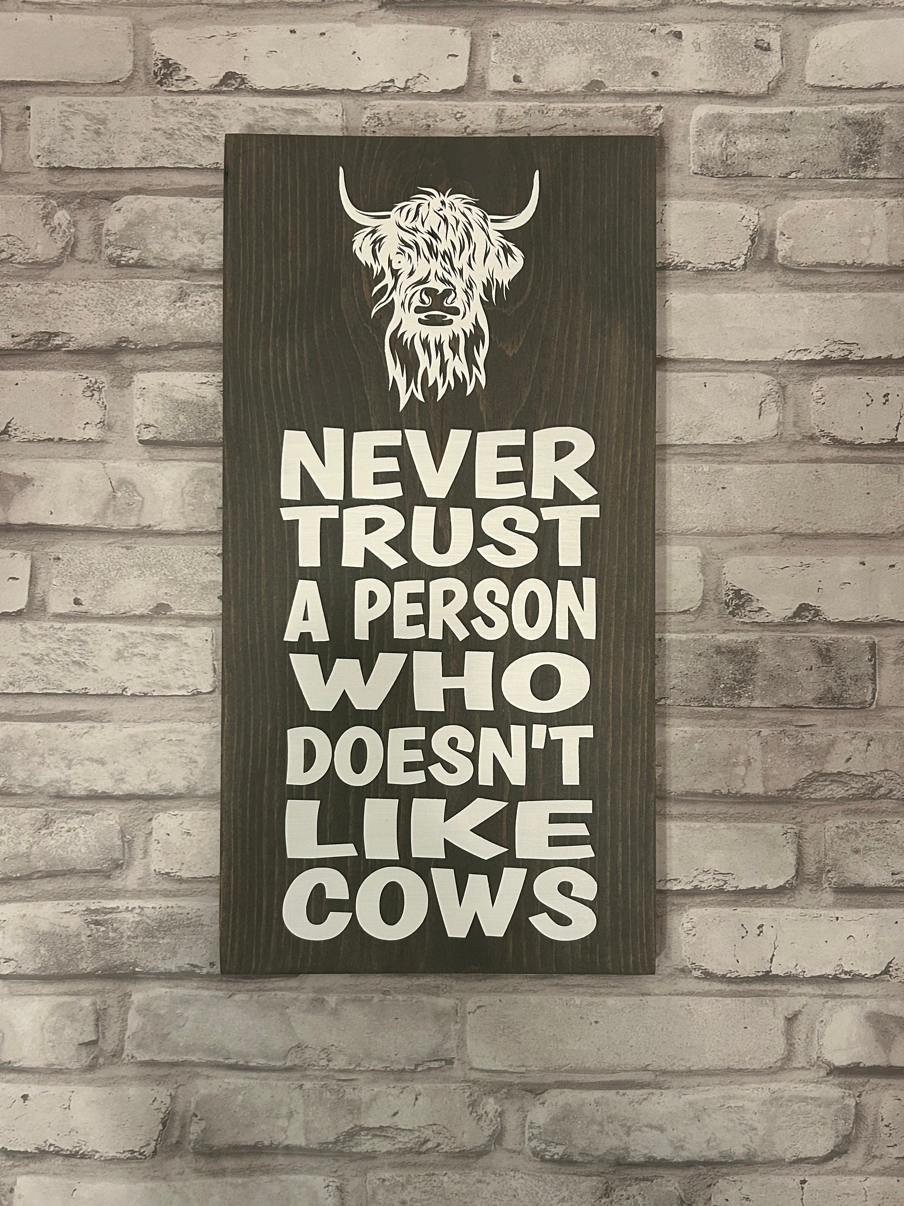 Cow Sign