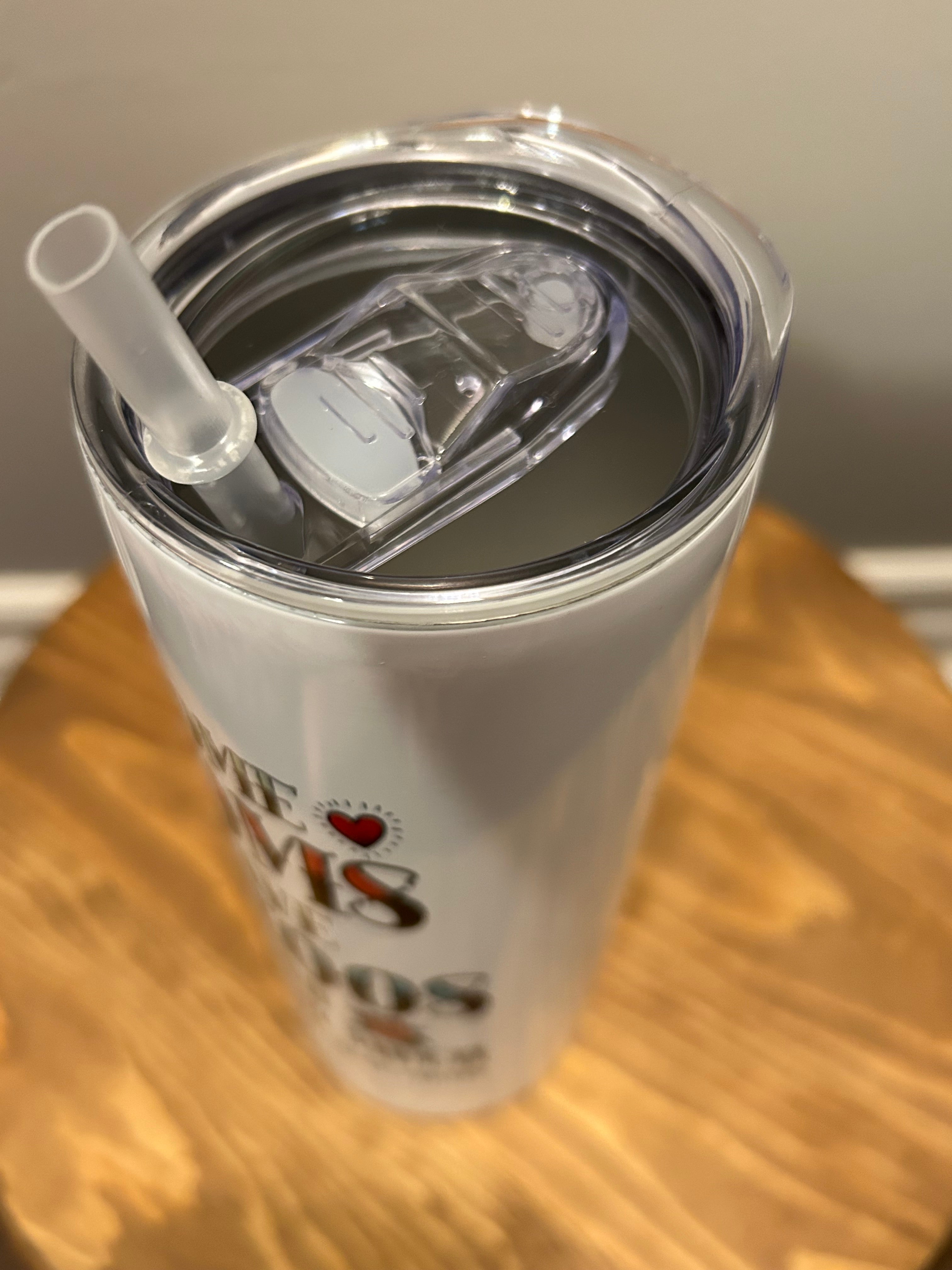 Some Moms - Hot/Cold Tumbler with Straw