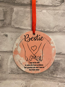 Bestie Ornament