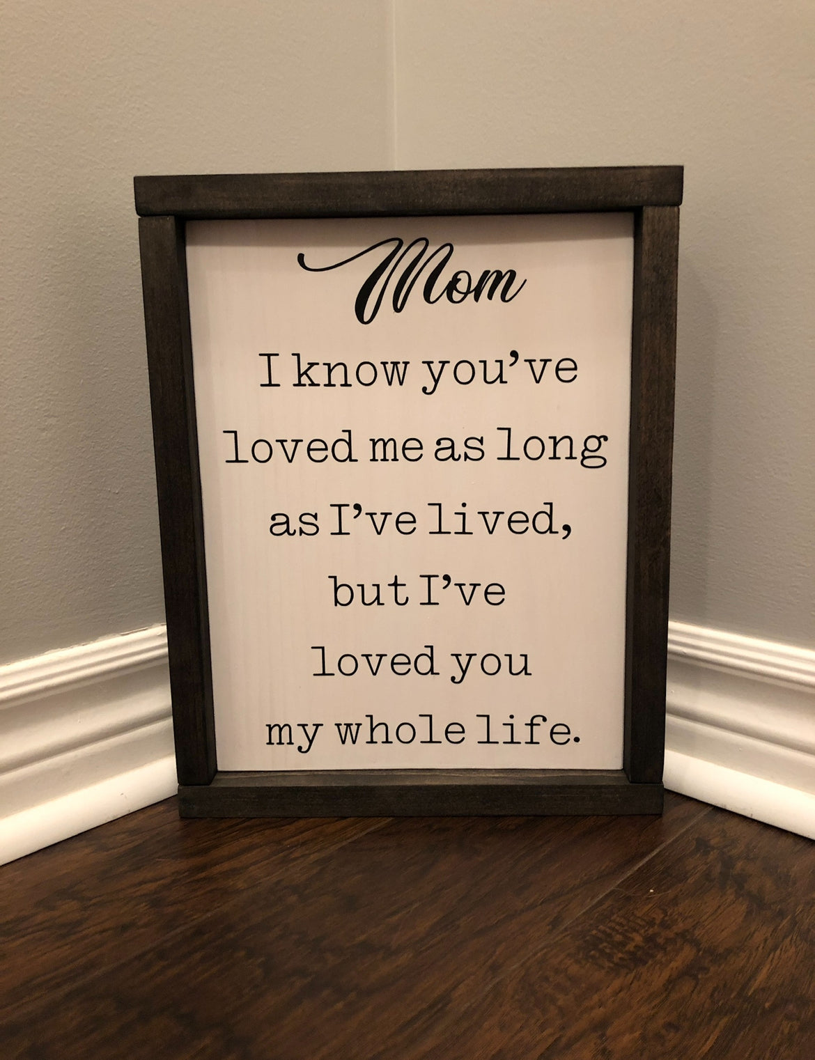 Mom Sign