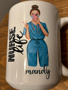 15oz Nurse Mug