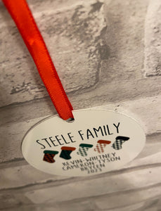 Custom Family Ornament