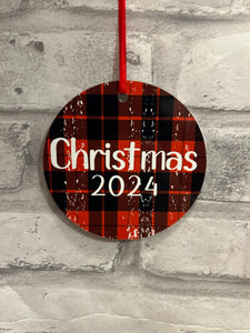 Custom Christmas Ornament