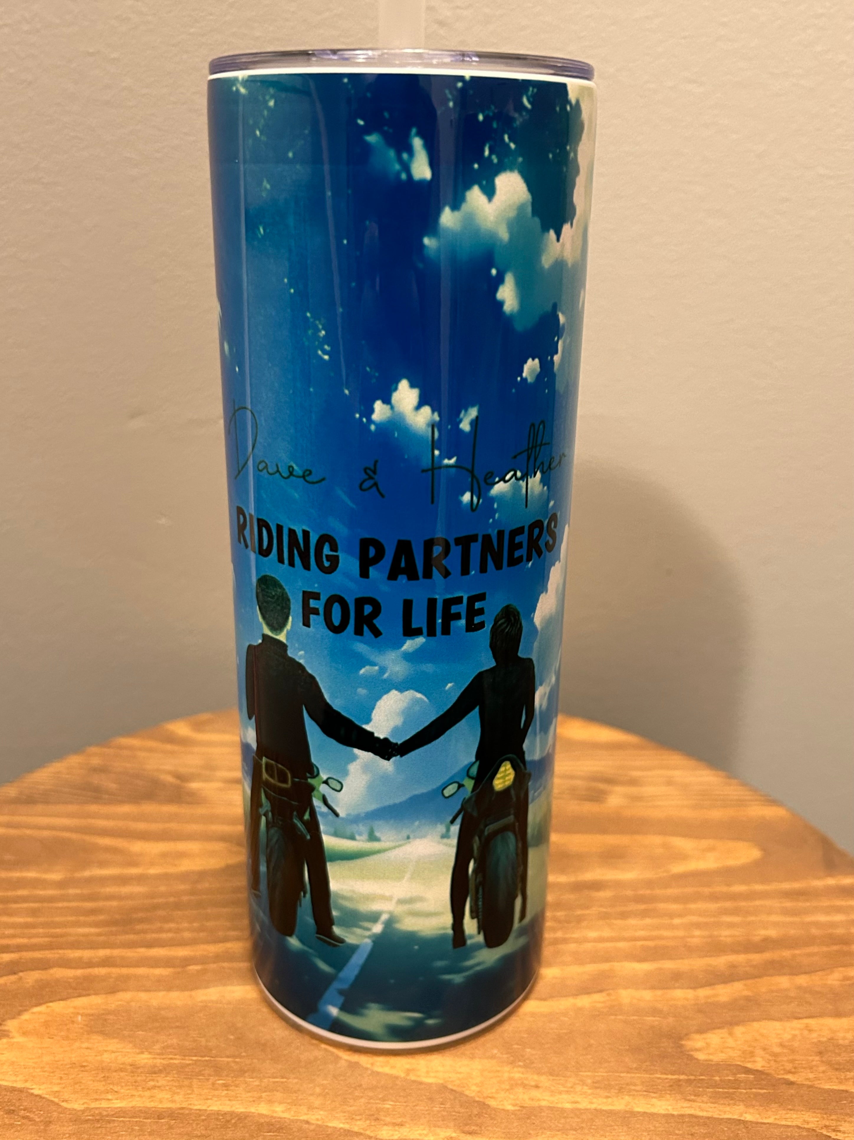 20oz Riding Partners for Life Tumbler