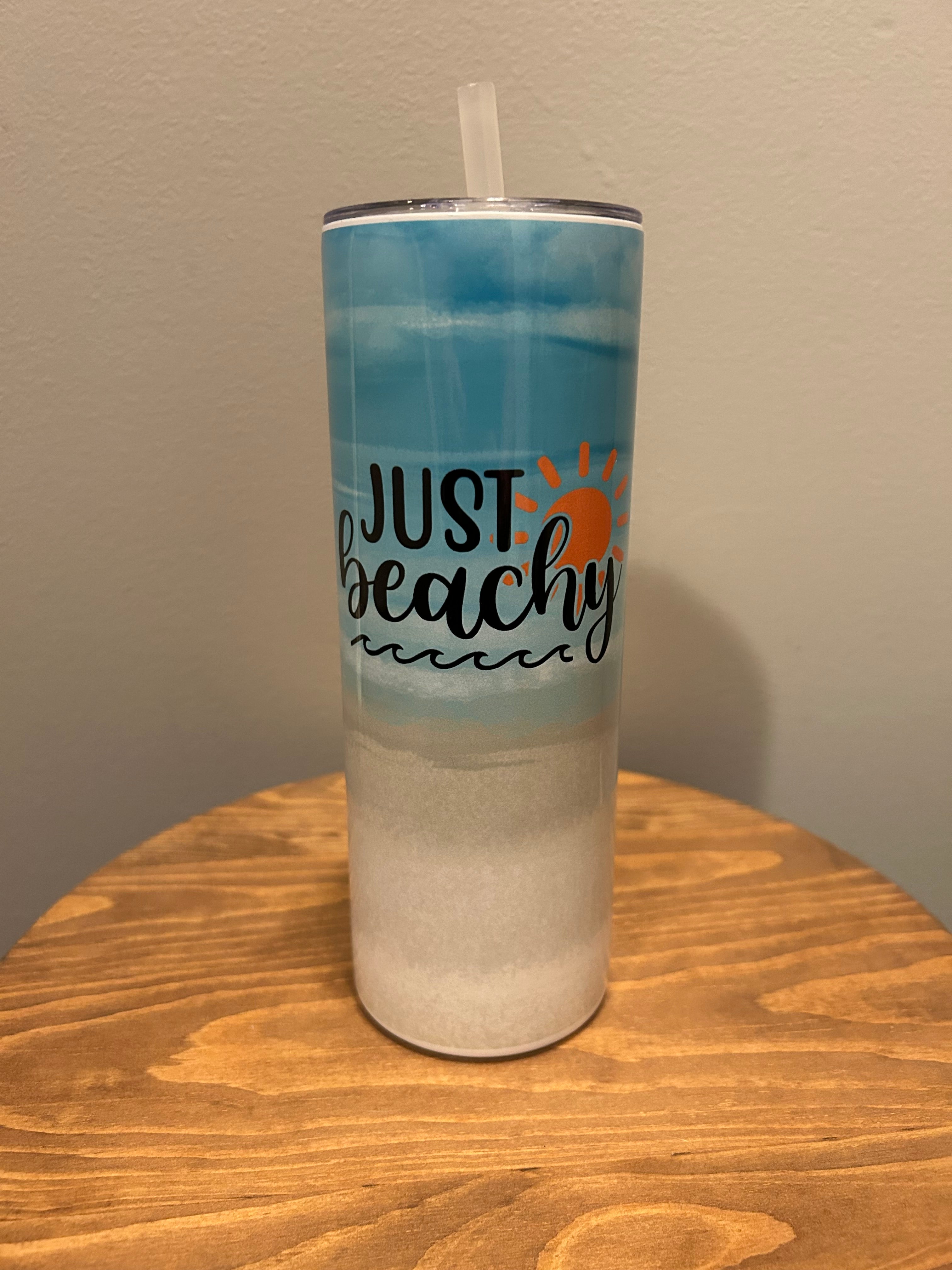 20oz Beach Tumbler