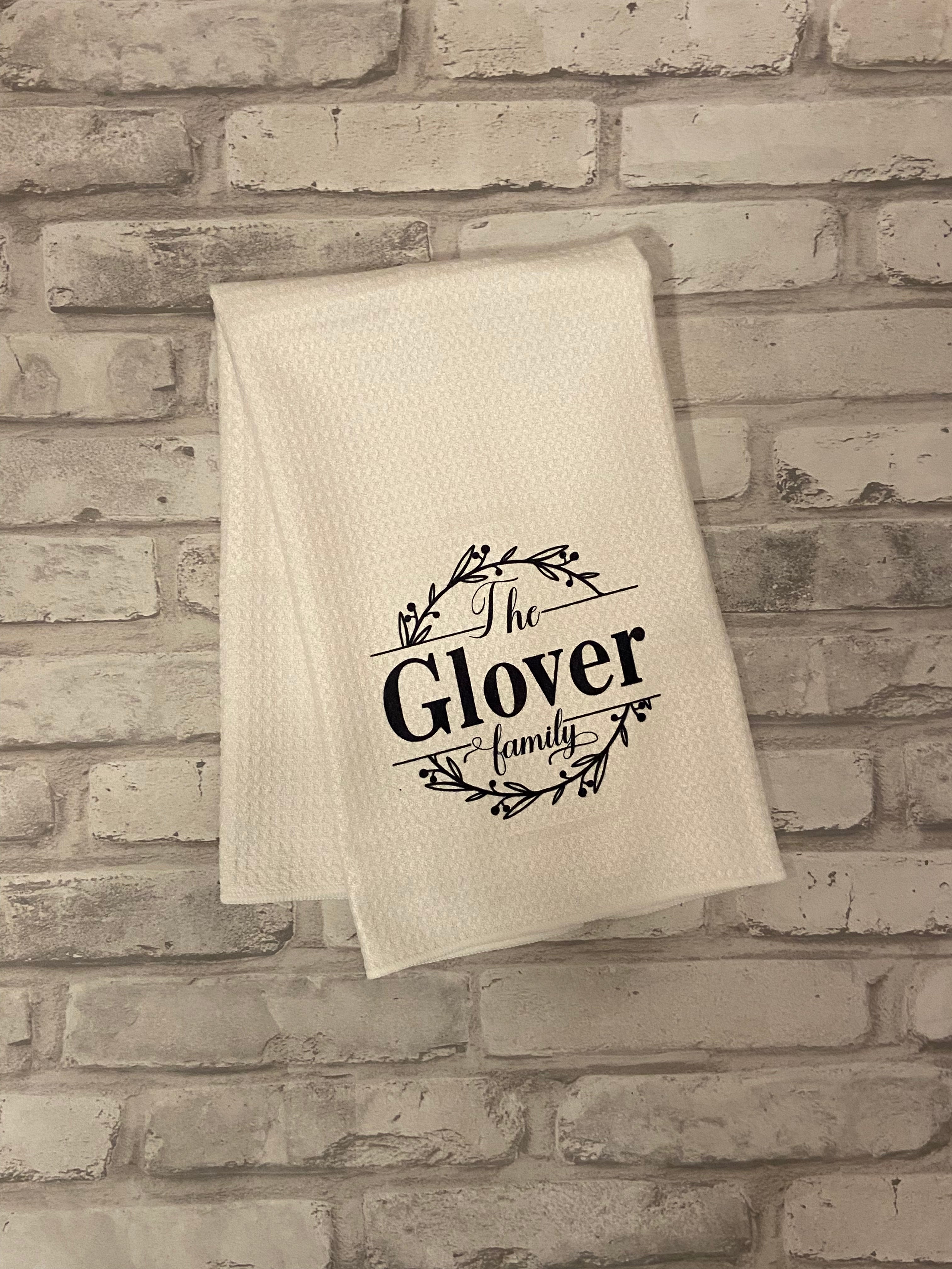 Personalized Family Tea Towel