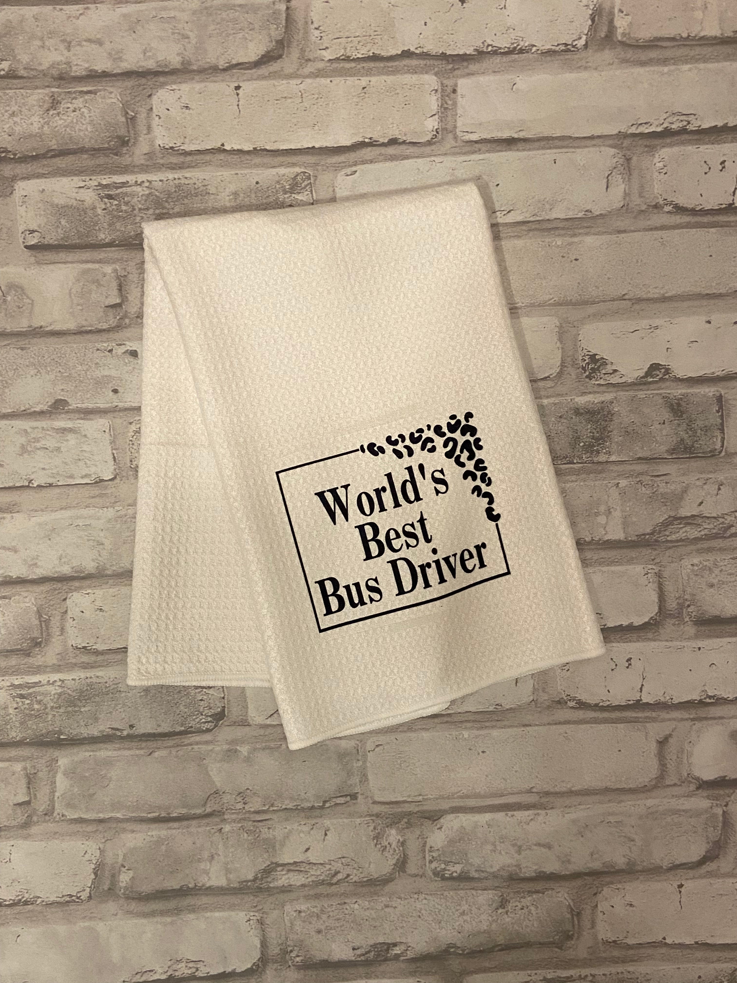 Bus Driver Tea Towel