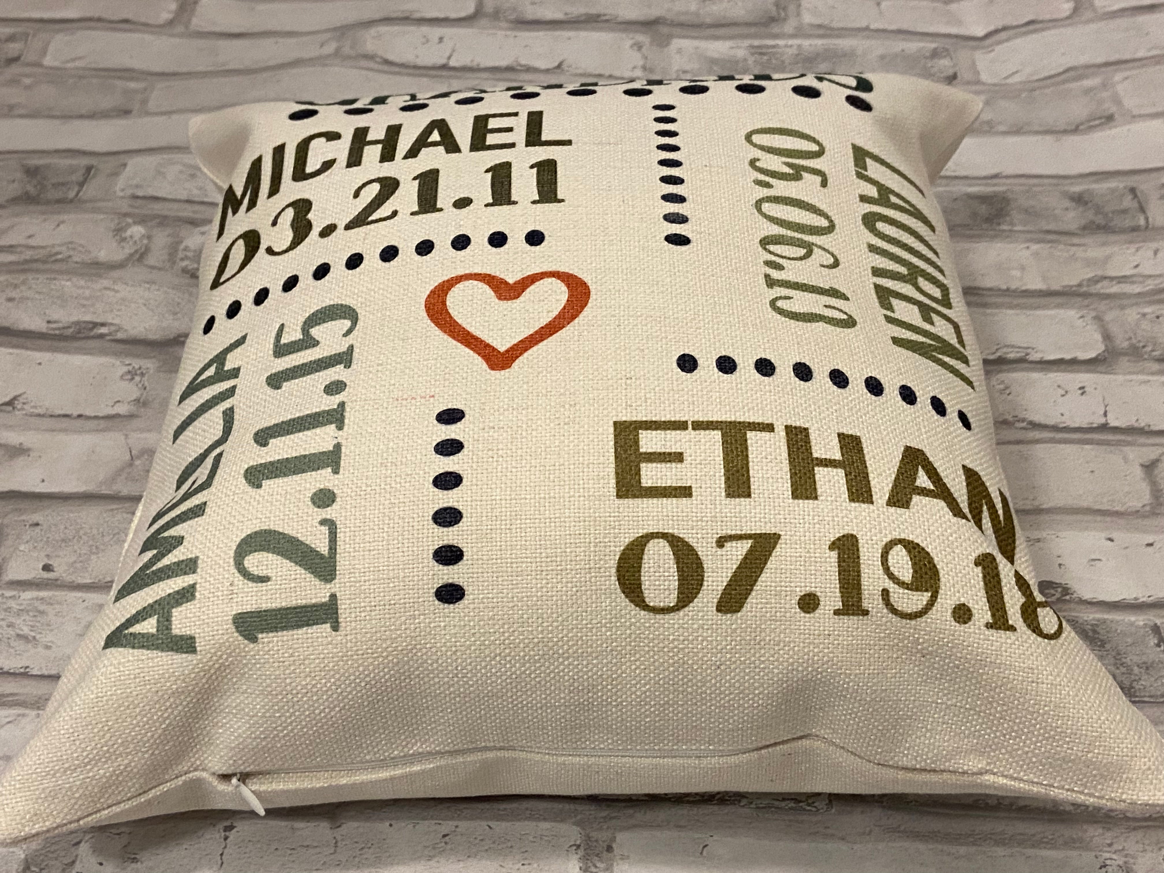 Grandkids Pillow