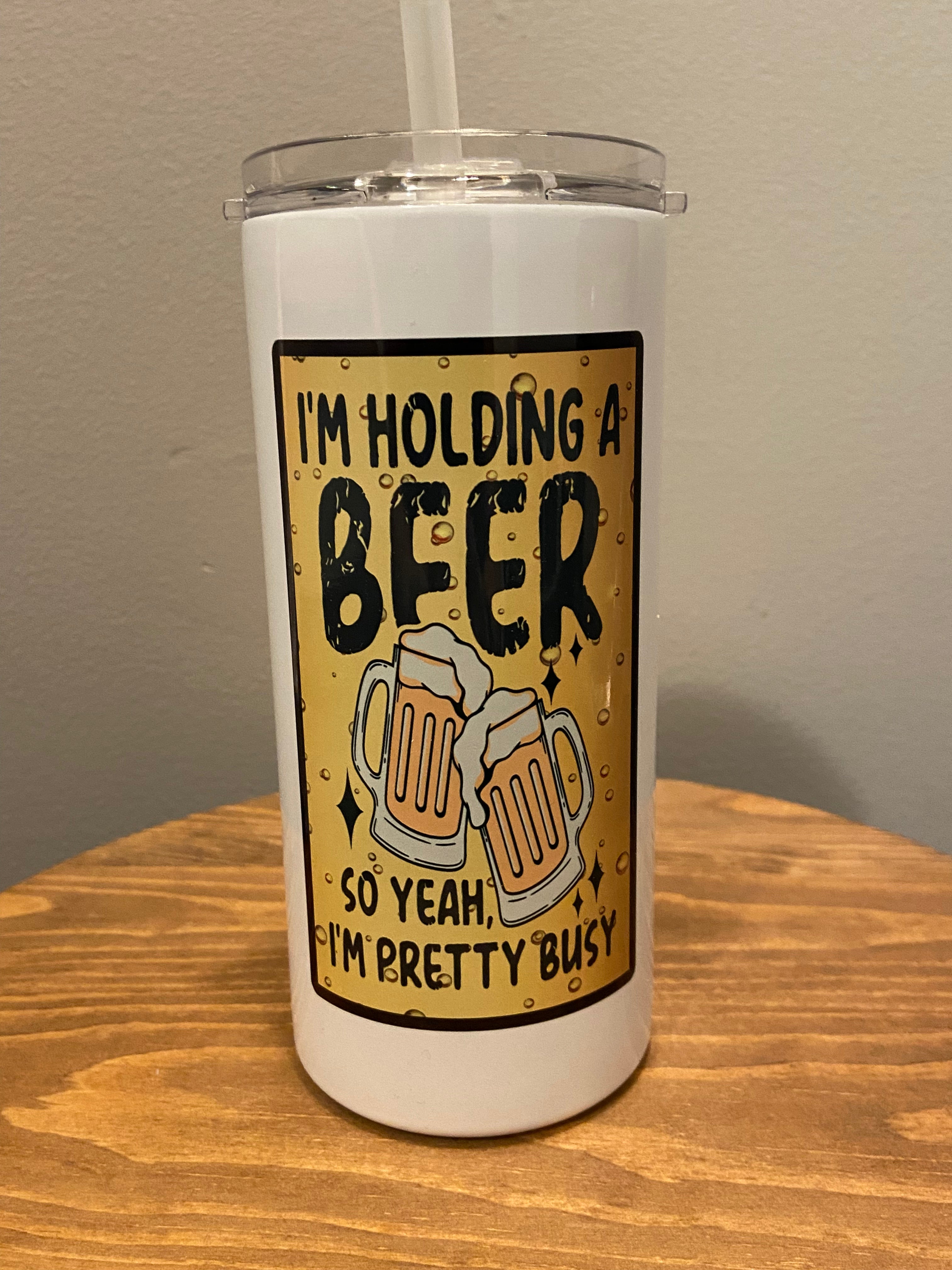 Funny Beer - Hot/Cold 20oz Tumbler