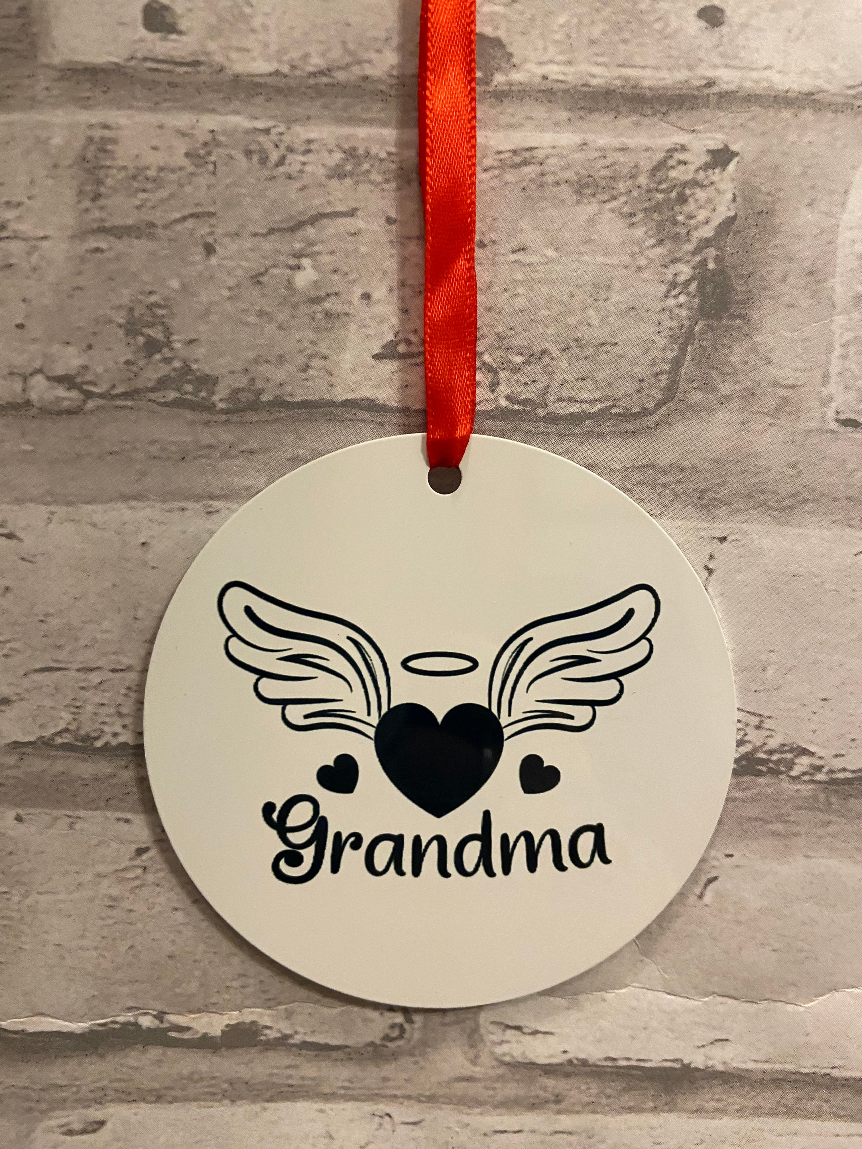 Grandma Memorial Ornament