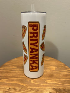 20oz Custom Pizza Tumbler