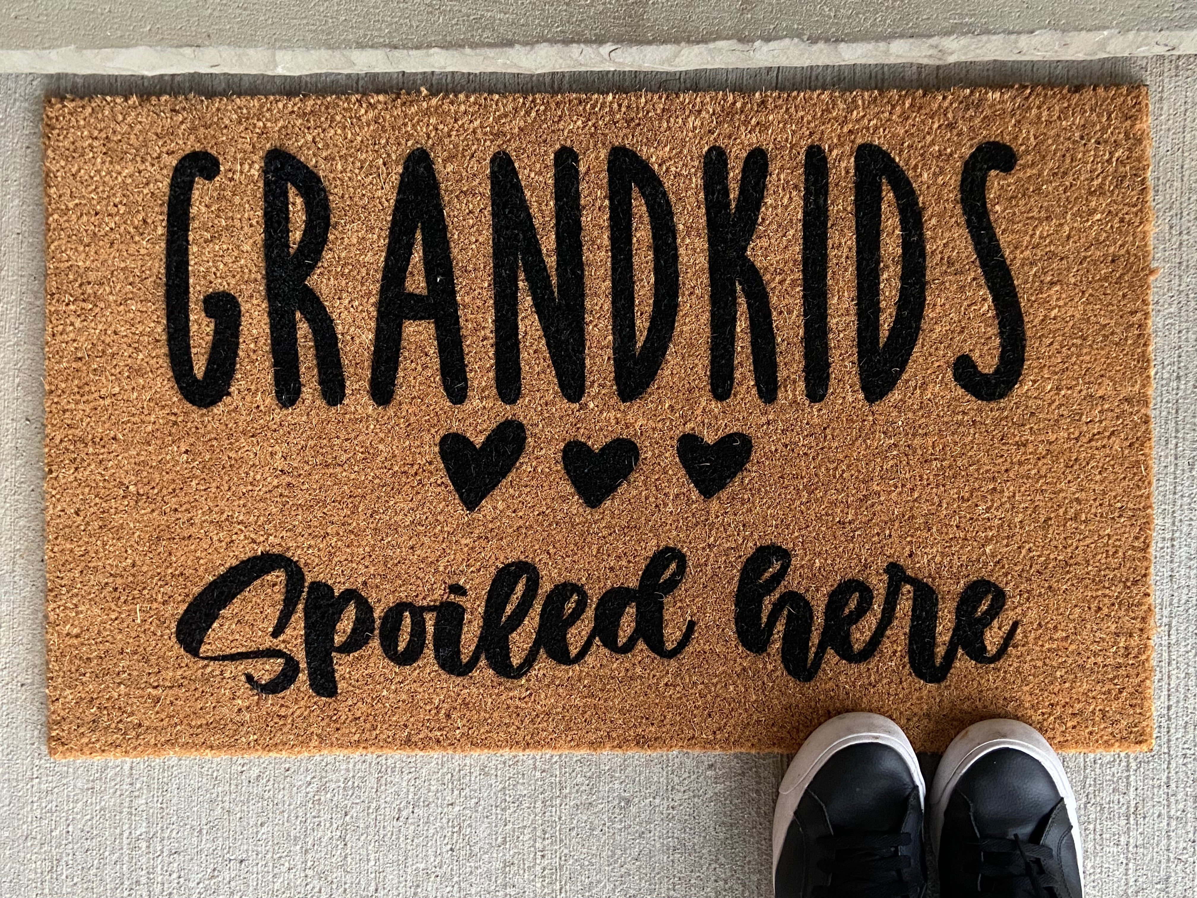 Grandkids Door Mat