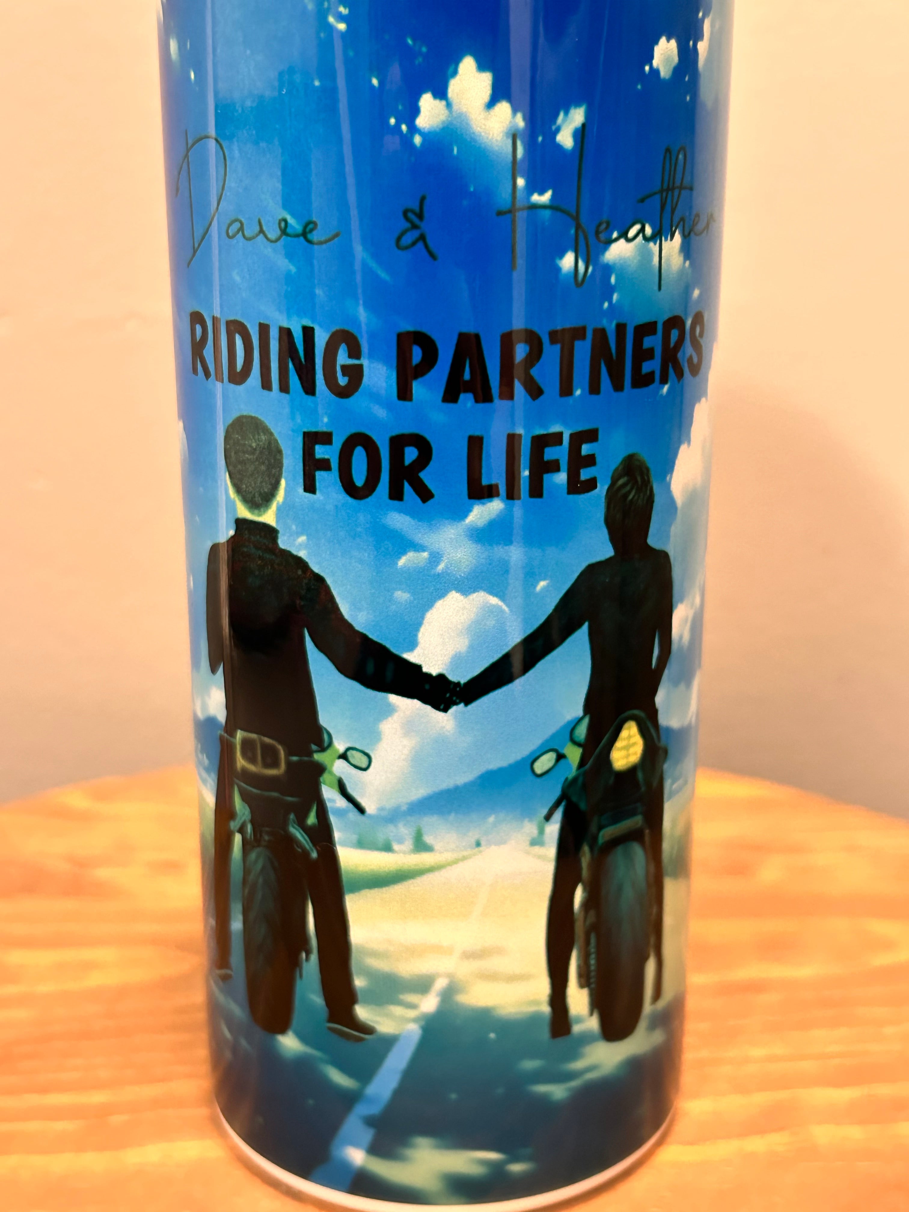 20oz Riding Partners for Life Tumbler