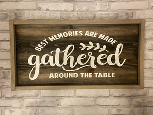 Gathered Sign