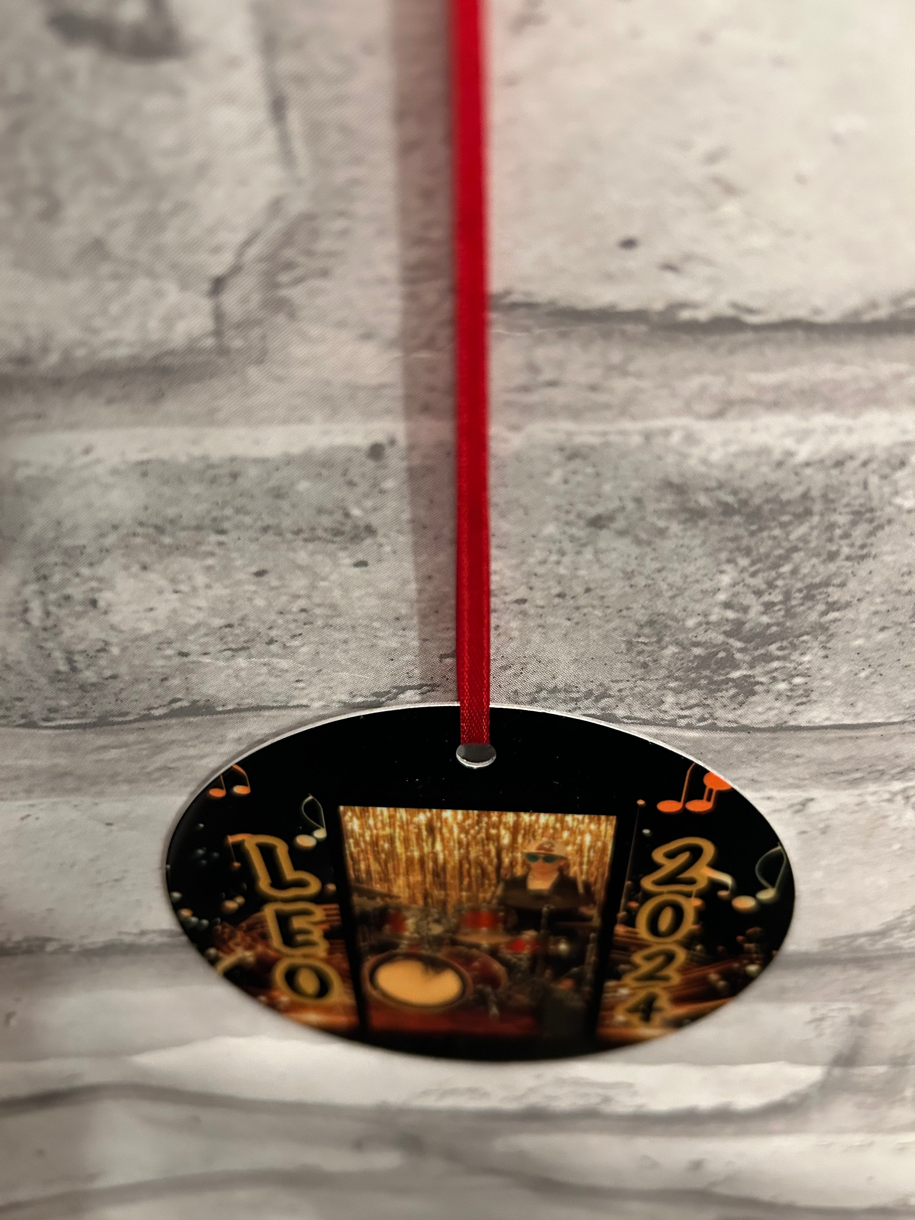 Custom Music Christmas Ornament