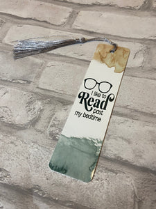 Read Past My Bedtime Bookmark