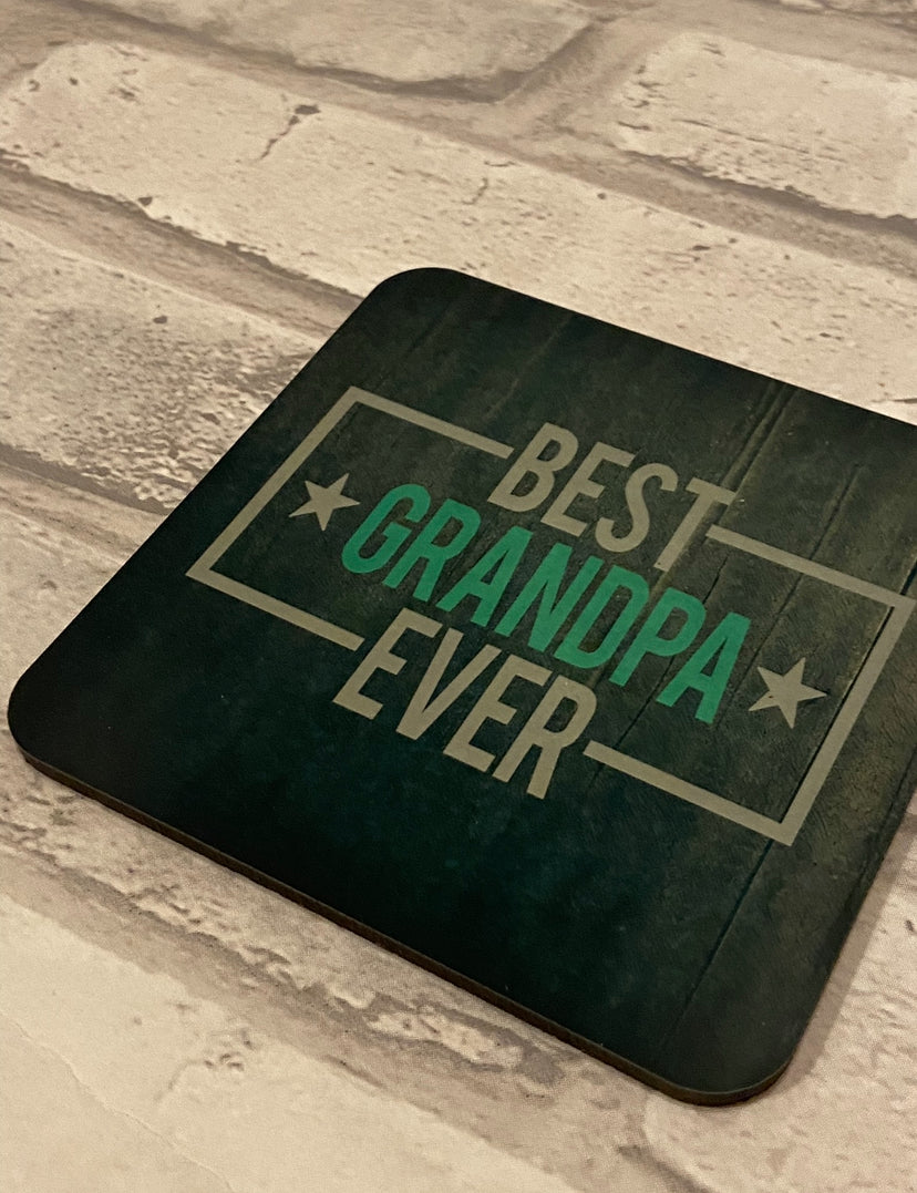 Best Grandpa Ever - Coasters