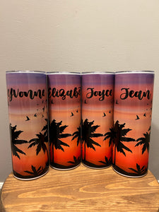 Custom Beach Tumbler