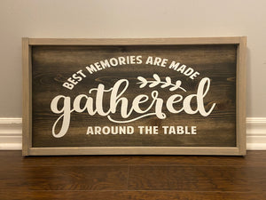 Gathered Sign