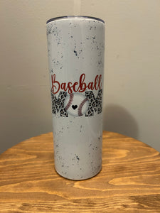 20oz Baseball Tumbler