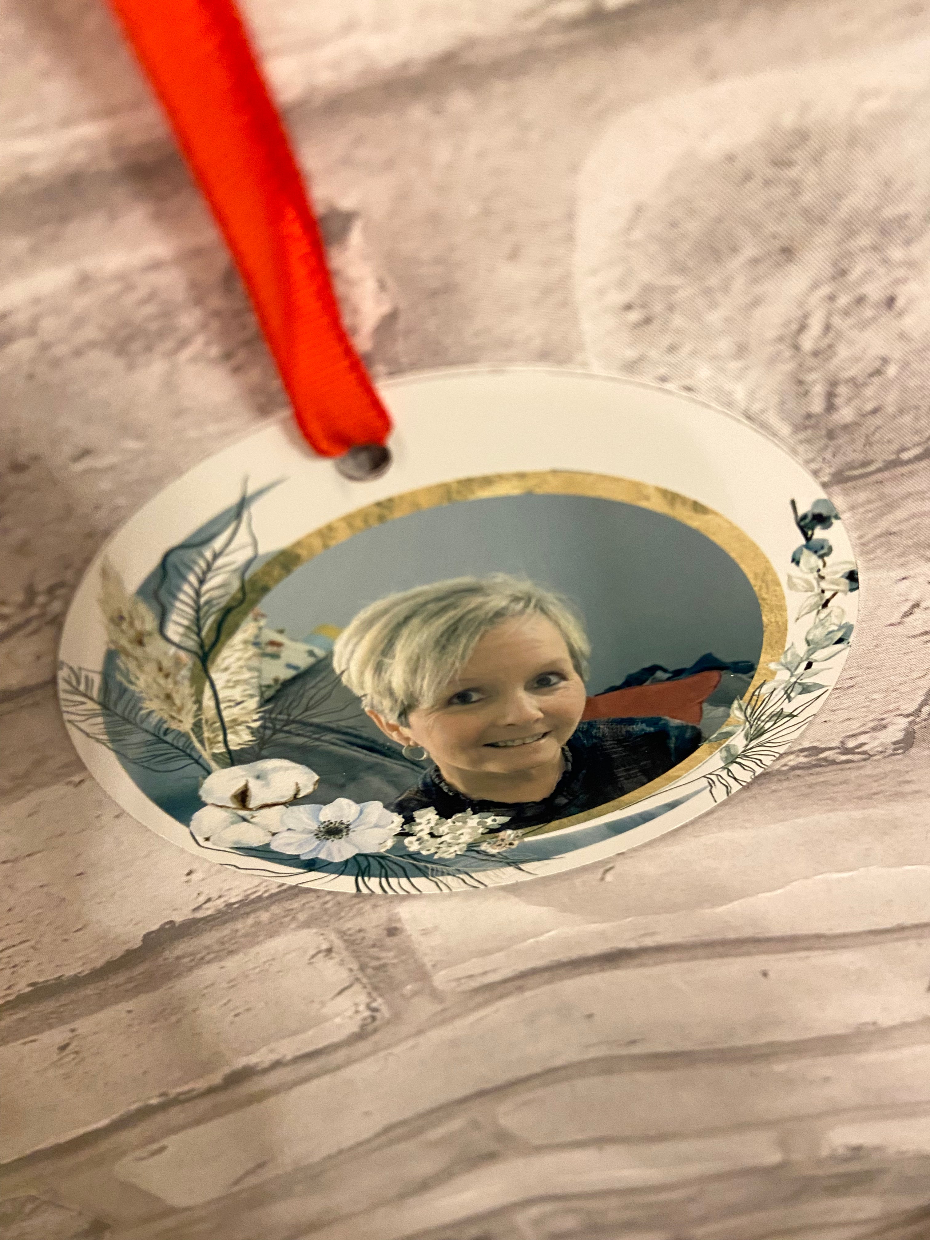 Custom Photo Ornament