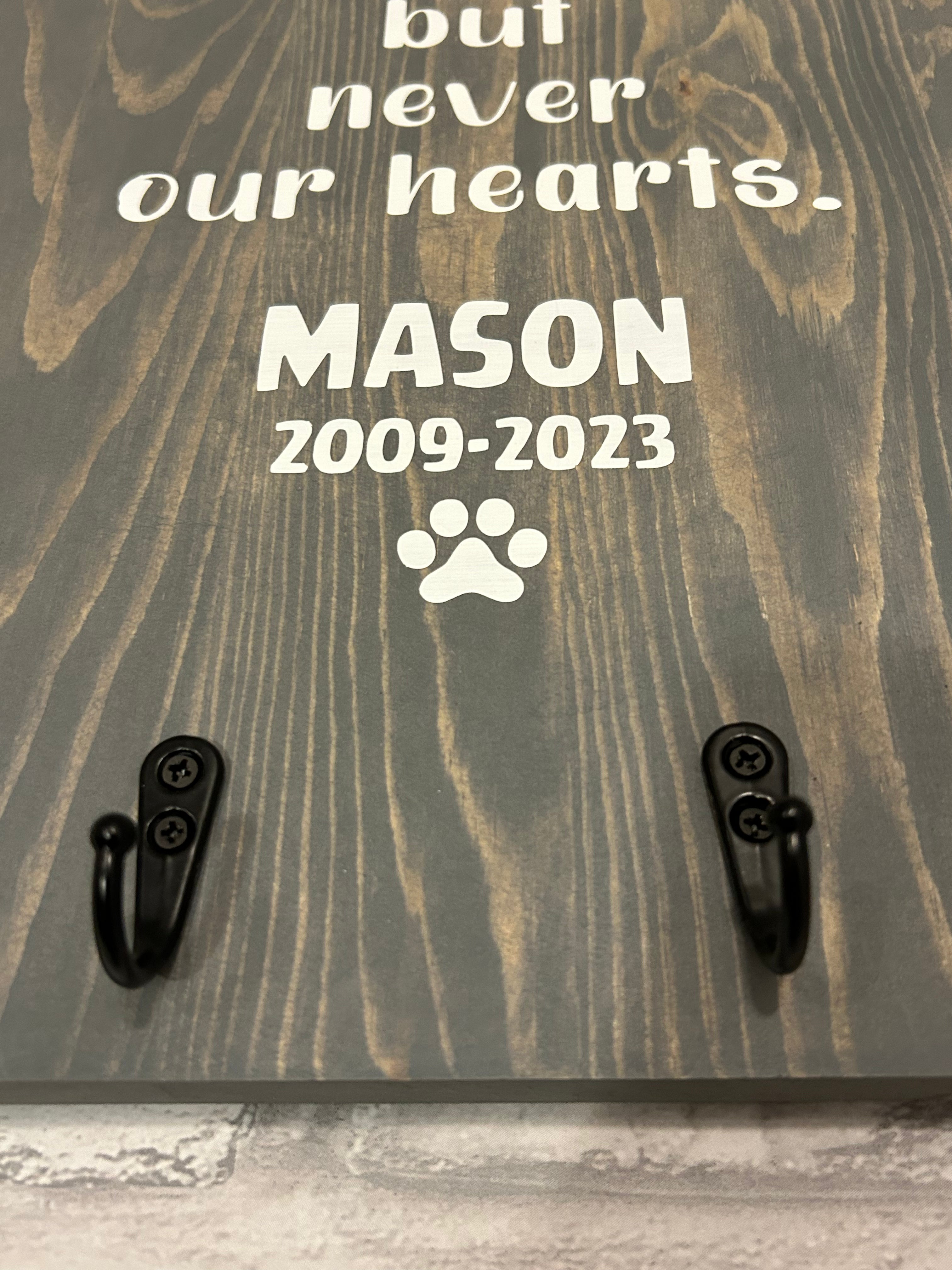 Dog Memorial Sign