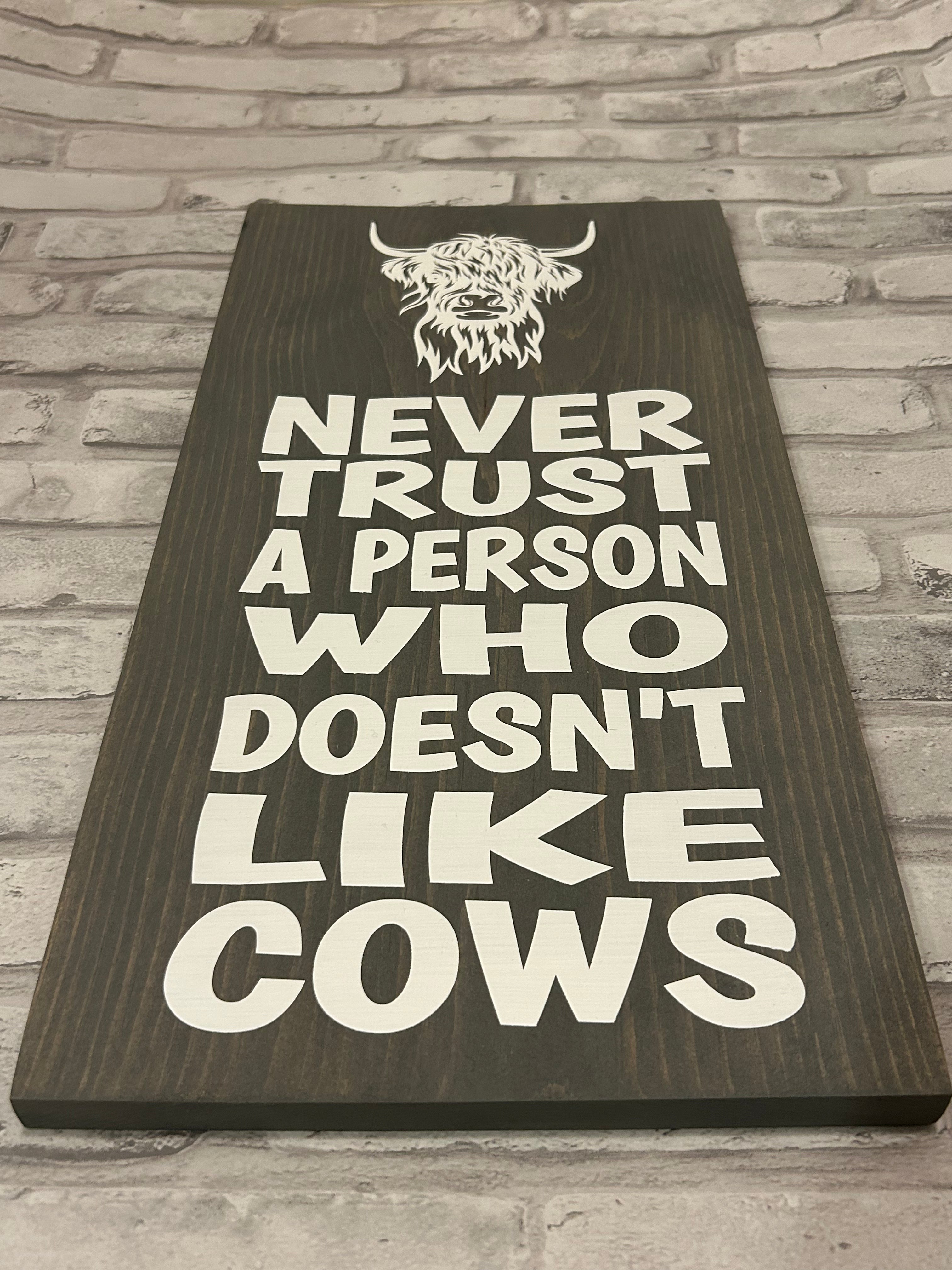 Cow Sign