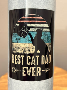 20oz Cat Dad Tumbler