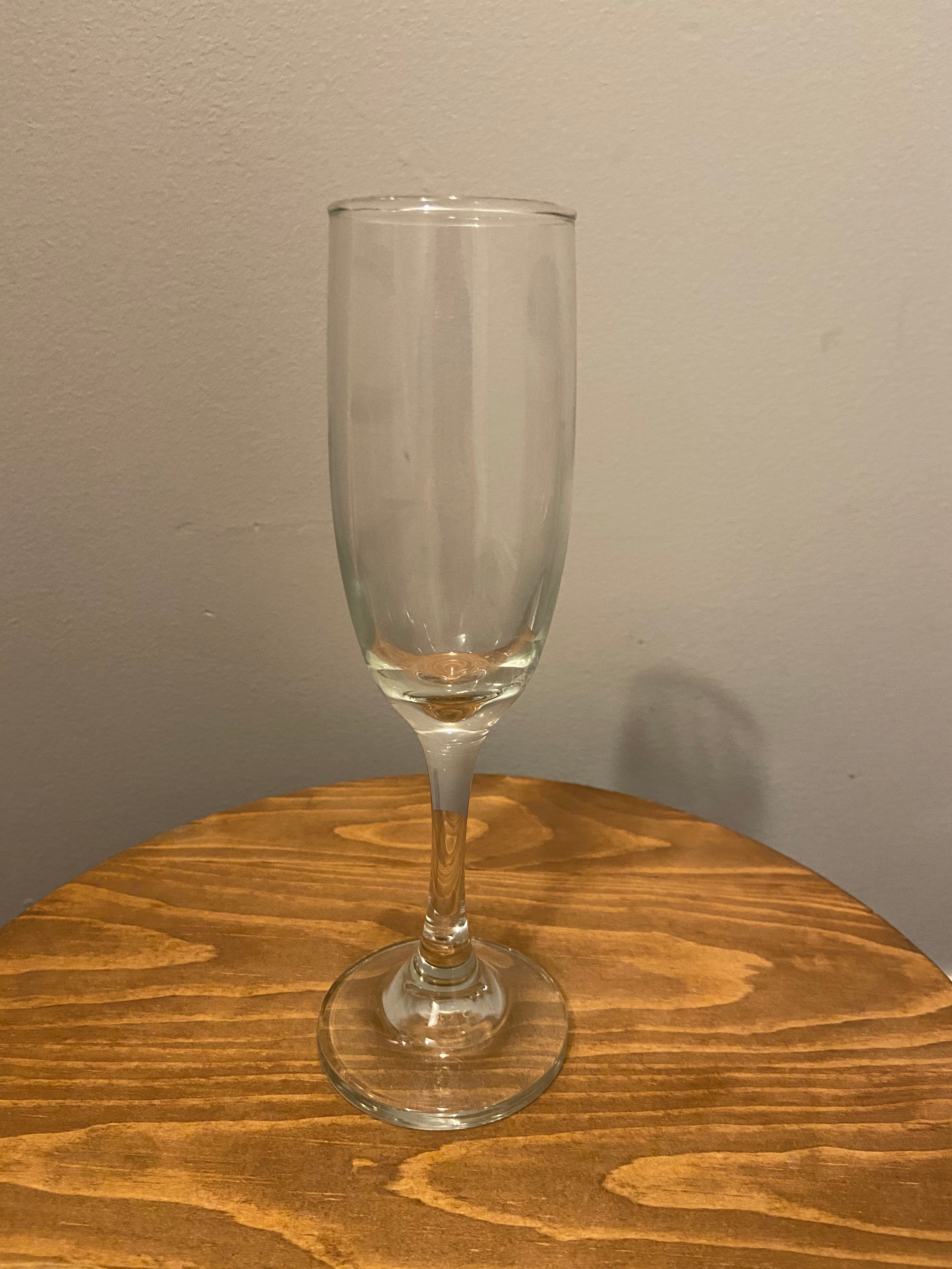 Custom - Champagne Flute - Etching