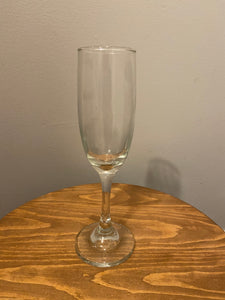 Custom - Champagne Flute - Etching