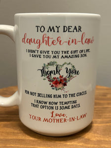 Daughter-In-Law Mug
