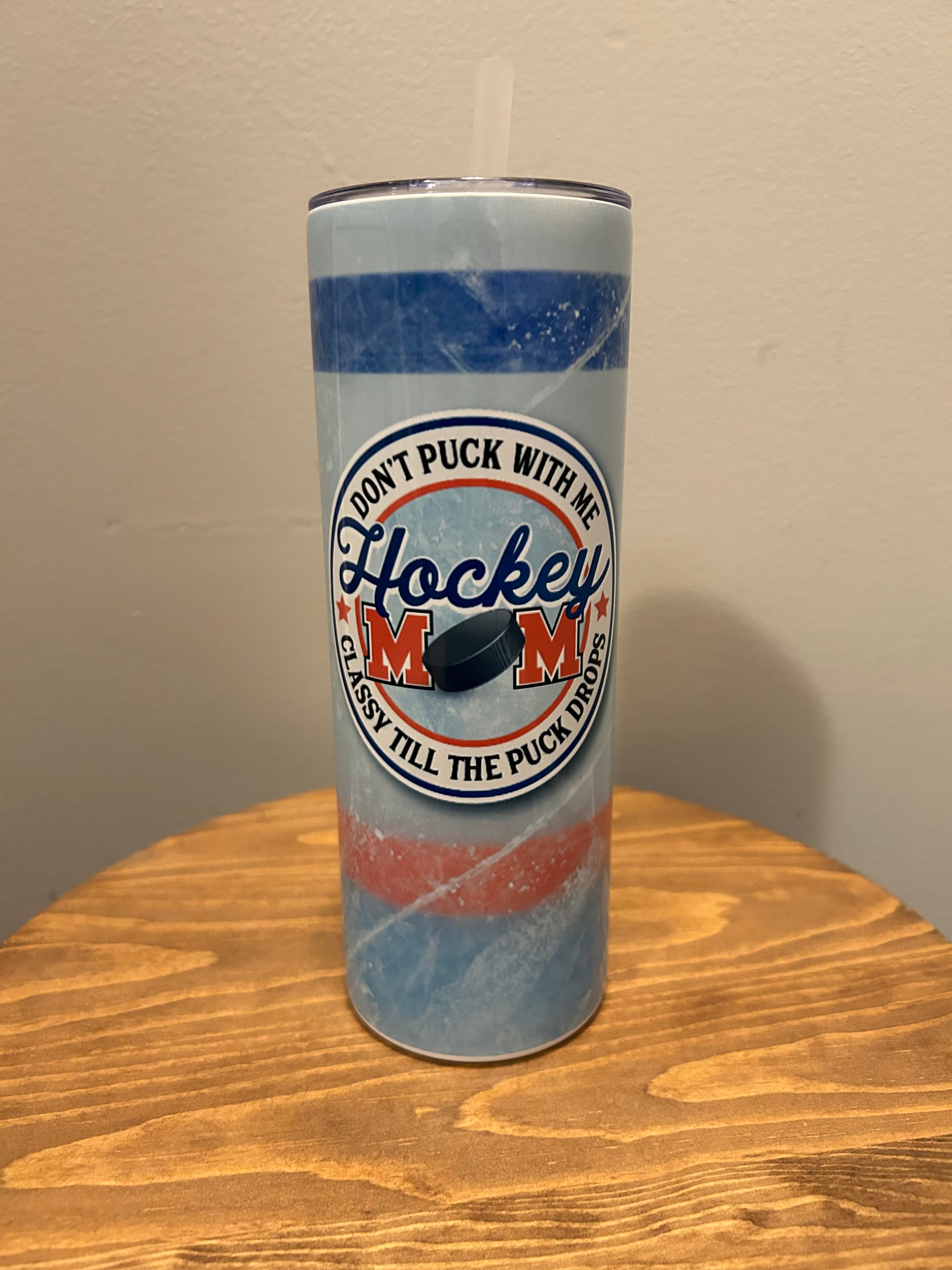 20oz Hockey Mom Tumbler