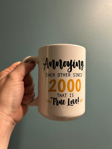 Annoying Each Other-Mug