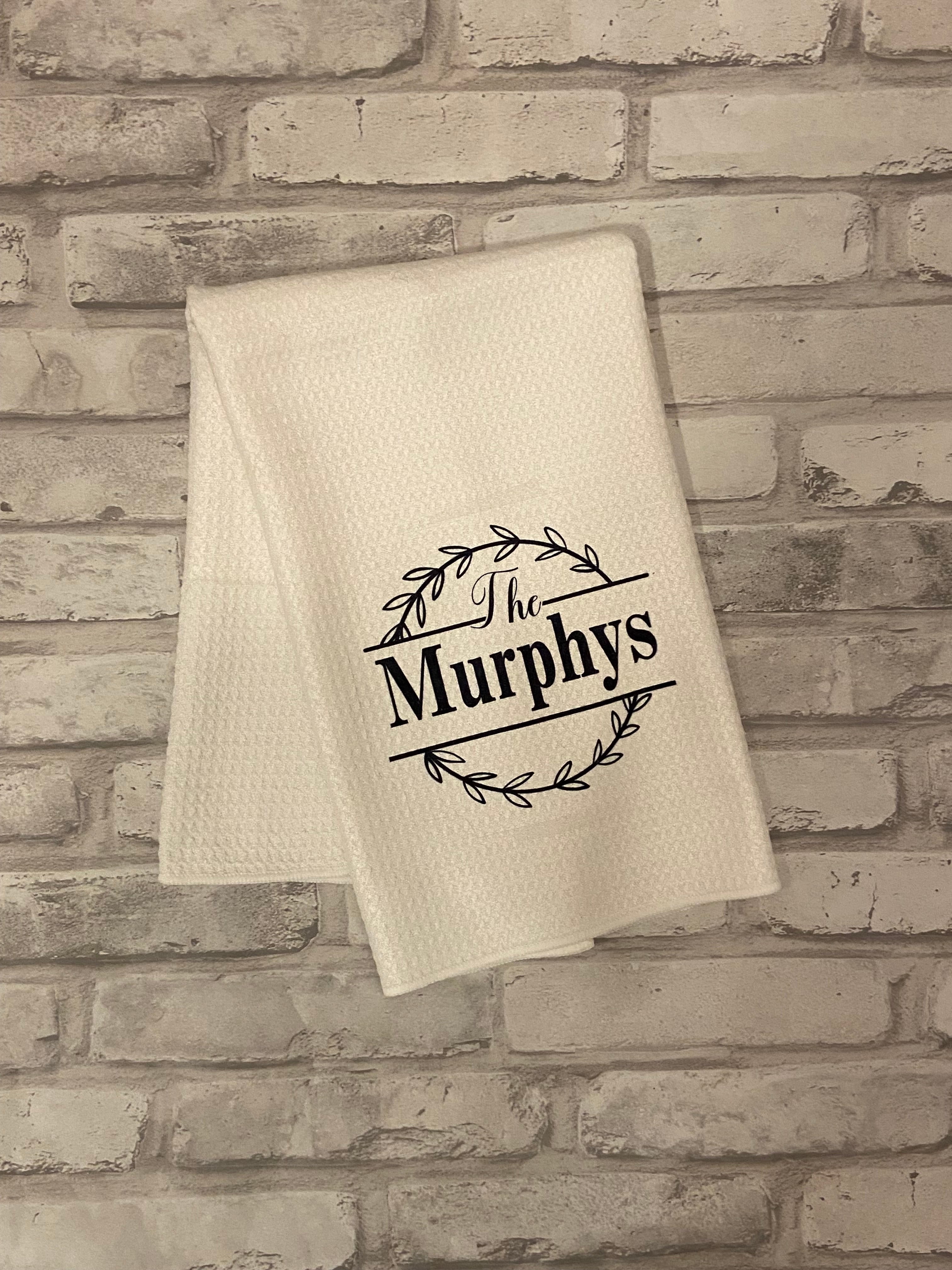 Personalized Family Tea Towel