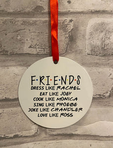 Friends Ornament