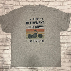 Riding Retirement Shirt