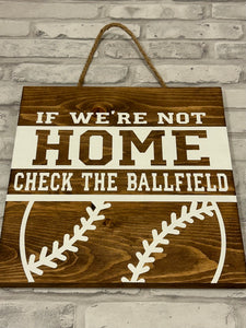 Baseball Door Hanger