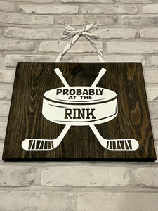 Hockey Door Hanger