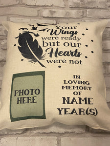 Memorial Pillow - Pocket Pillow