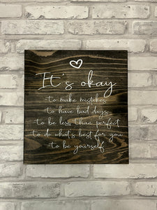 It’s Okay Sign