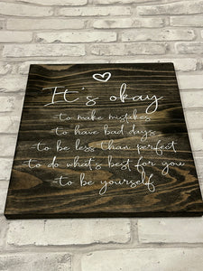 It’s Okay Sign