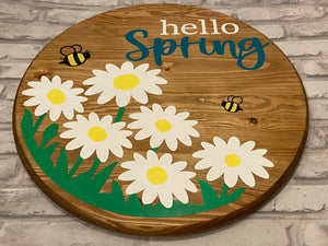 Hello Spring Sign