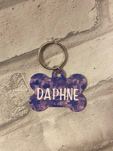 Dog Bone Pet Tag